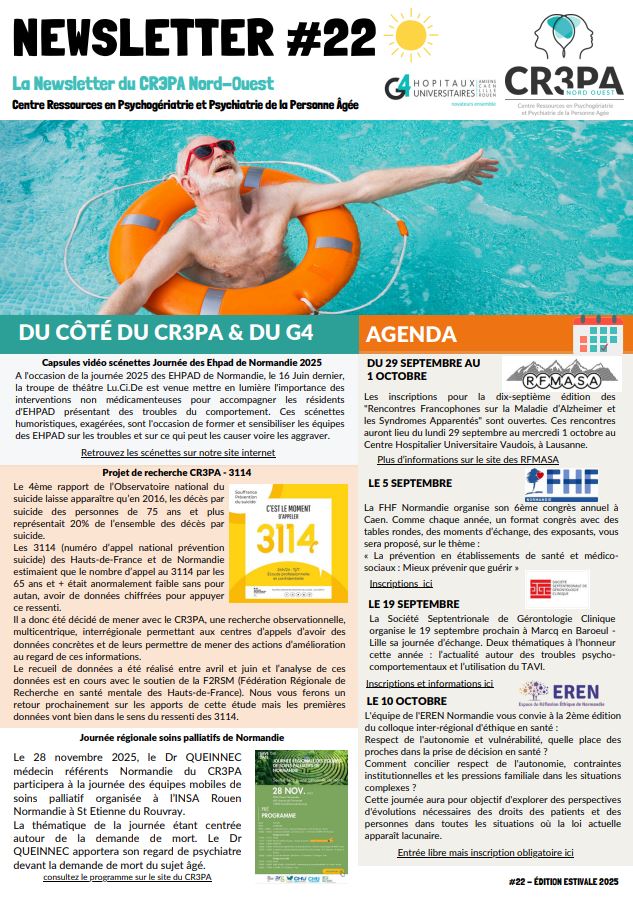newsletter 22 CR3PA